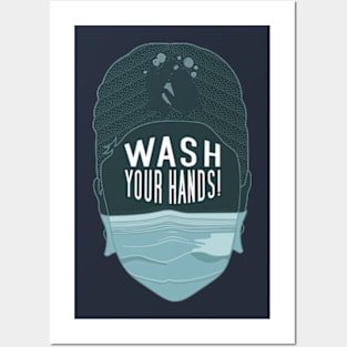 Wash your Hands! Posters and Art